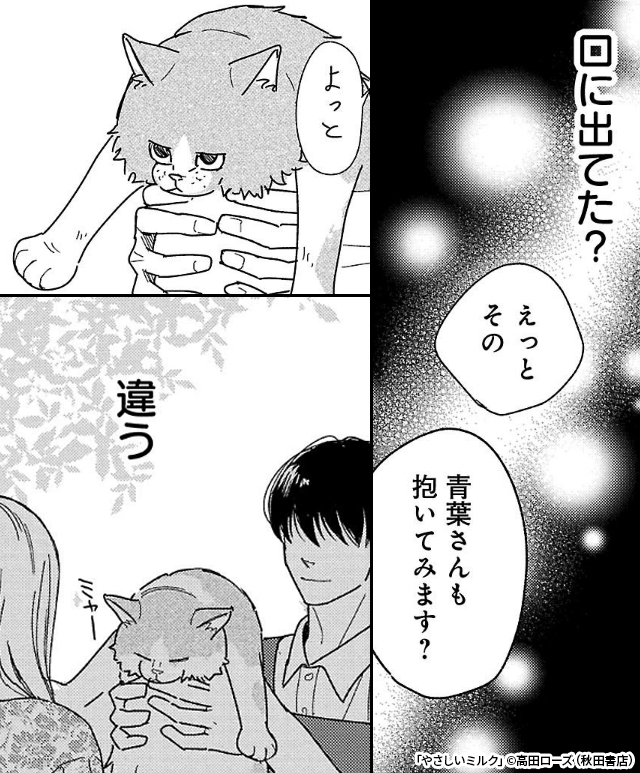 35歳、仕事も恋も迷走中の彼女が出会ったのは──家政夫でセラピストの彼でした。『 やさしいミルク 』