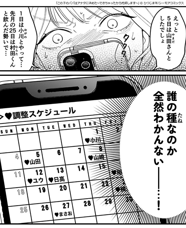 2この子のパパはアナタに決めた~できちゃったから托卵します~