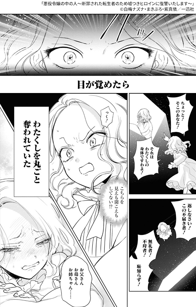 愛を知った悪役令嬢の華麗なる復讐譚。『 悪役令嬢の中の人~断罪された転生者のため嘘つきヒロインに復讐いたします~ 』