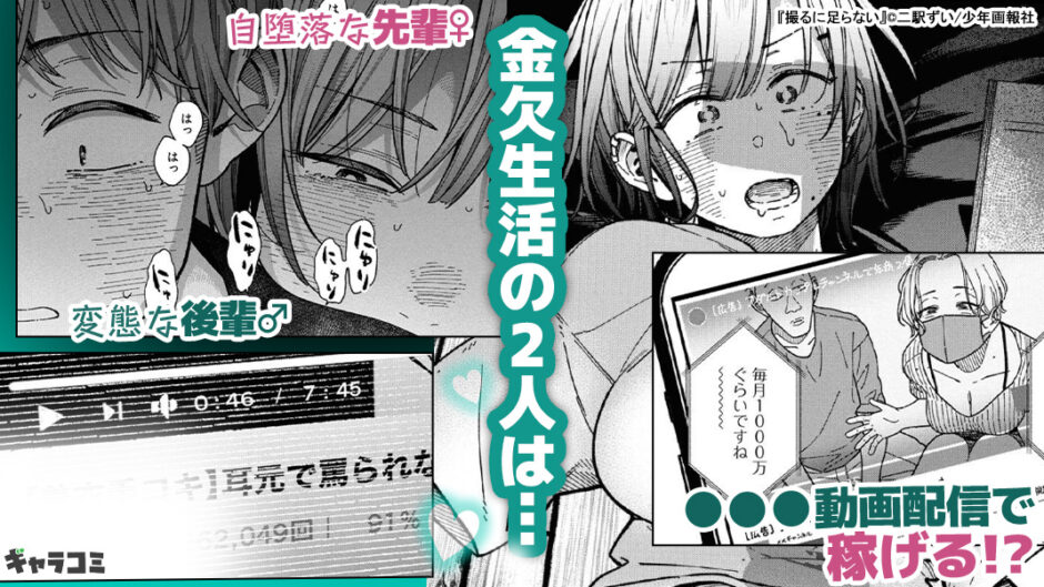 『撮るに足らない』バナー