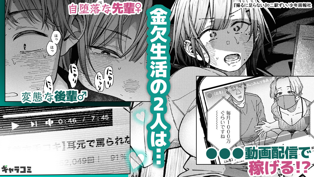 『撮るに足らない』バナー