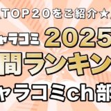 年間ランキング2025ch部門