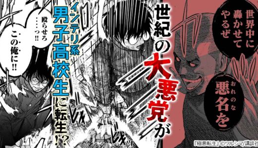 　『 極悪転生 』悪魔と称される極悪ボクサーが平凡な男子高校生に転生する…！？