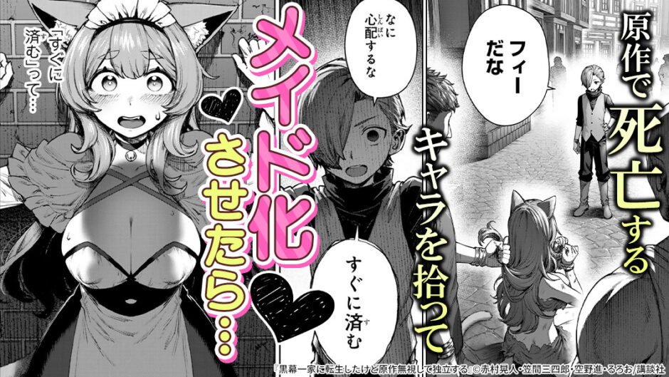 黒幕一家に転生したけど原作無視して独立する